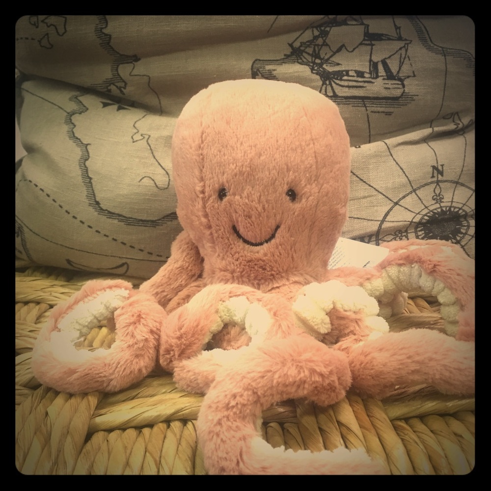 Little Octopus Toy 9”
